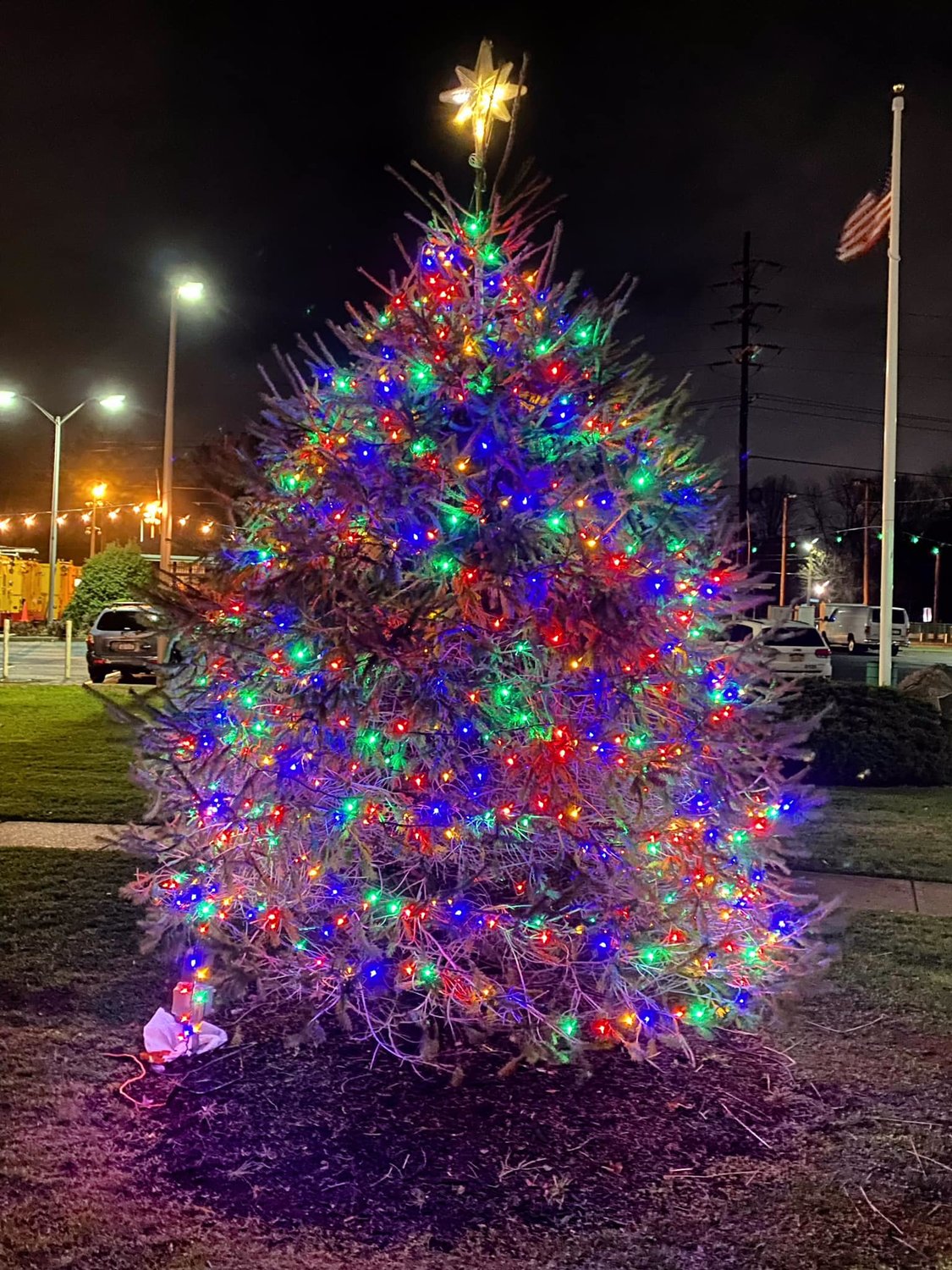 Oakdale tree still lights up! The Long Island Advance